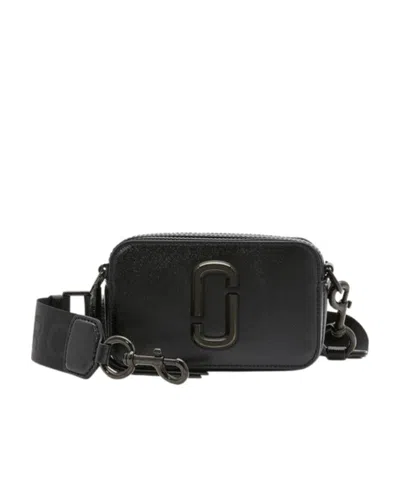 Marc Jacobs Snapshot Dtm Shoulder Bag In Black