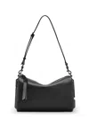 Marc Jacobs Snapshot Hammered Leather Shoulder Bag In Black