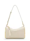 Marc Jacobs Leather Shoulder Bag Adjustable Detachable Strap In White