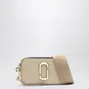 Marc Jacobs Snapshot Leather Crossbody Bag In Nude