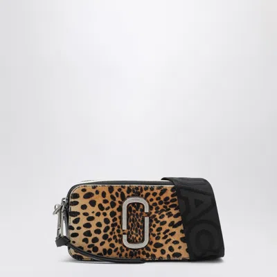 MARC JACOBS MARC JACOBS SNAPSHOT LEOPARD PONY-EFFECT SHOULDER BAG