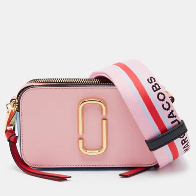 Pre-owned Marc Jacobs Snapshot Multicolor Leather Camera Crossbody Bag
