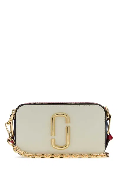 Marc Jacobs Multicolor Leather The Snapshot Crossbody Bag In Green