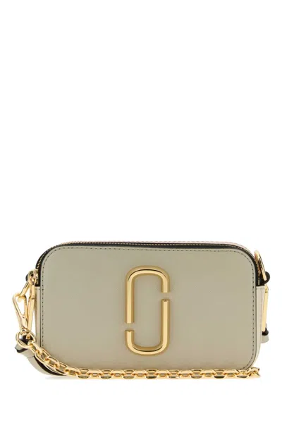 Marc Jacobs Multicolor Leather The Snapshot Crossbody Bag In Green