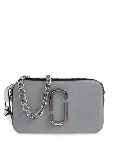 Marc Jacobs Snapshot Rectangular Mini Bag In Gray