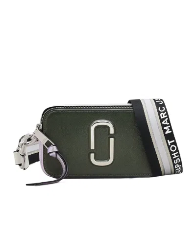 MARC JACOBS MARC JACOBS THE SNAPSHOT LOGO PLAQUE CROSSBODY BAG