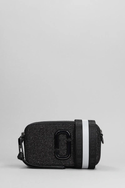 Marc Jacobs Snapshot Shoulder Bag In Black Leather