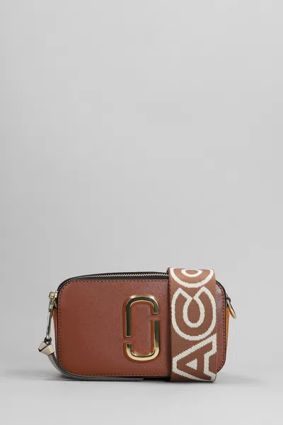 Marc Jacobs Snapshot Shoulder Bag In Brown Leather