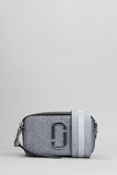 Marc Jacobs Snapshot  Shoulder Bag In Silver