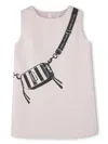 Marc Jacobs Snapshot Sleeveless Dress In Pink
