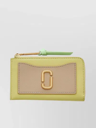 Marc Jacobs Snapshot Wallet Chain Attachment In Yellow