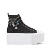 Marc Jacobs High-top Platform Sneakers In Black