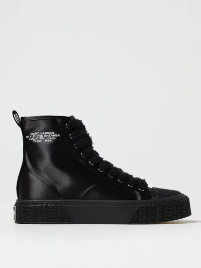 MARC JACOBS SNEAKERS MARC JACOBS WOMAN COLOR BLACK,G49716002