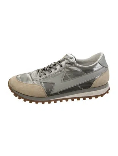 Pre-owned Marc Jacobs Sneakers In Metallic