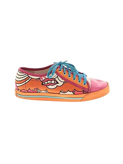 Pre-owned Marc Jacobs Sneakers In Orange
