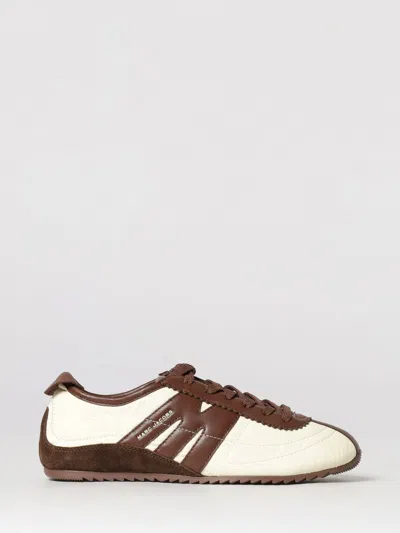 MARC JACOBS MARC JACOBS LEATHER AND NYLON THE 400 BLEECKER RUNNER SNEAKERS
