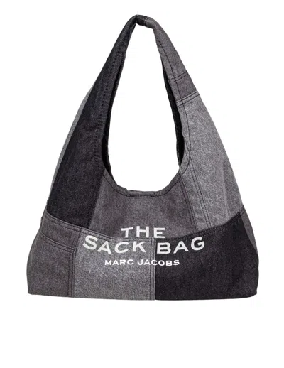 MARC JACOBS MARC JACOBS SOFT PATCHWORK DENIM TOTE BAG