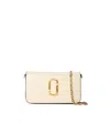 Marc Jacobs Solid Wallet On Chain In Nude