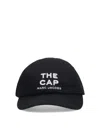Marc Jacobs Women Logo Cotton Baseball Cap In Black