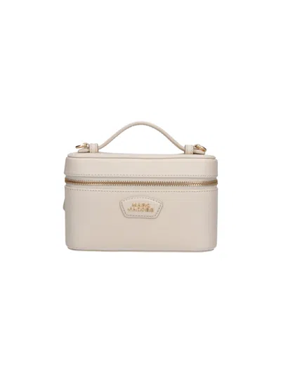 Marc Jacobs Split Cow Leather Shoulder Bag With Polyurethane Coating In Animal Print