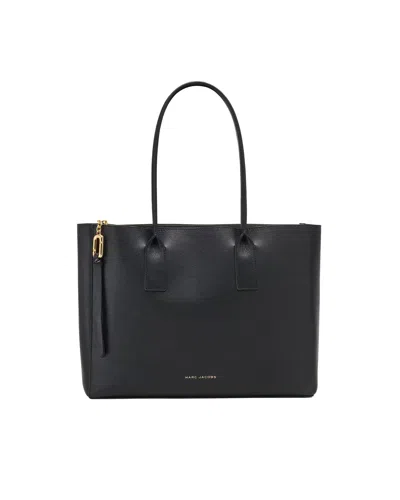 Marc Jacobs Split Leather With Polyurethane Coating Tote Bag In Pink