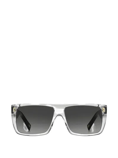 Marc Jacobs Square-frame Sunglasses In Black