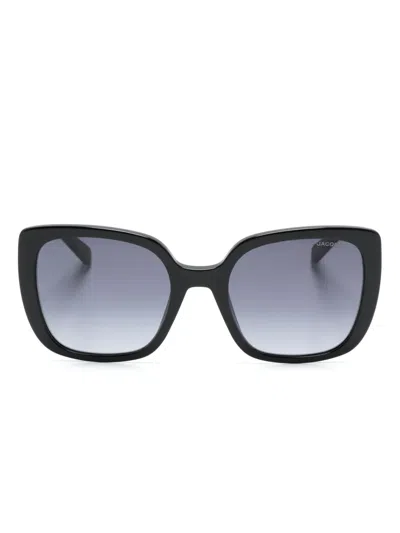 Marc Jacobs Square-frame Sunglasses In Black