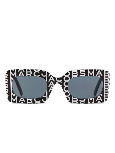 Marc Jacobs Square-frame Sunglasses In Blue