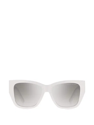 Marc Jacobs Square-frame Sunglasses In Orange
