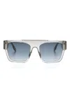 Marc Jacobs Square-frame Sunglasses In Grey