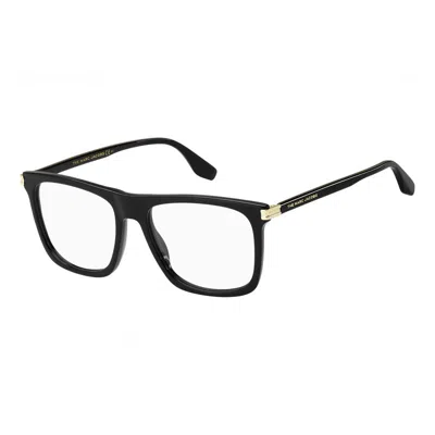 Marc Jacobs Square Full Rim Eyeglasses In Black