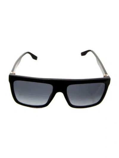 Pre-owned Marc Jacobs Square Gradient Sunglasses In Black