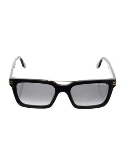Pre-owned Marc Jacobs Square Gradient Sunglasses In Black