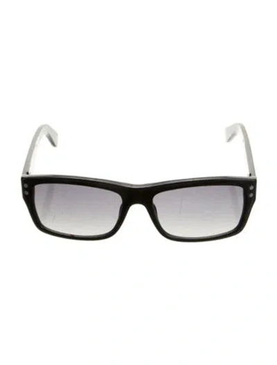 Pre-owned Marc Jacobs Square Gradient Sunglasses In Black