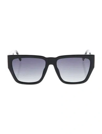 Pre-owned Marc Jacobs Square Gradient Sunglasses In Black