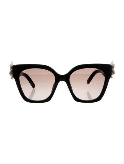 Pre-owned Marc Jacobs Square Gradient Sunglasses In Black