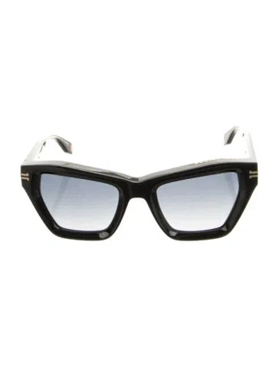 Pre-owned Marc Jacobs Square Gradient Sunglasses In Black