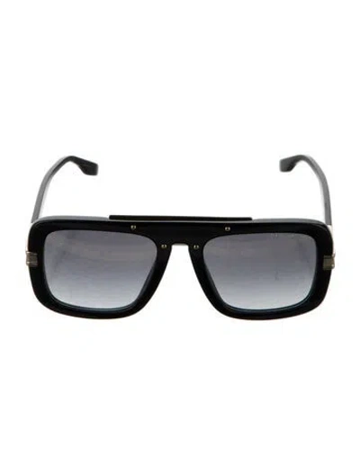 Pre-owned Marc Jacobs Square Gradient Sunglasses In Black