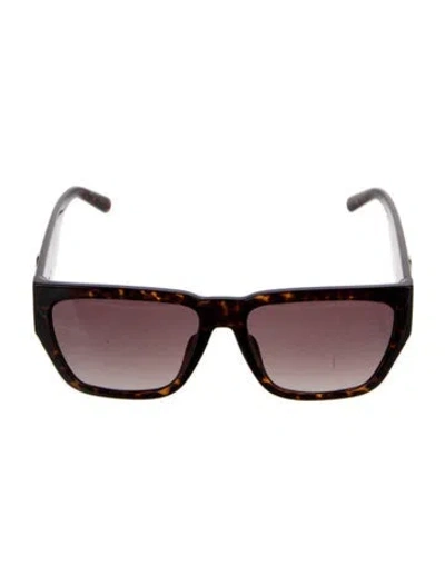 Pre-owned Marc Jacobs Square Gradient Sunglasses In Brown