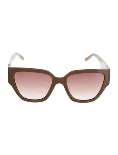 Pre-owned Marc Jacobs Square Gradient Sunglasses In Neutrals/white