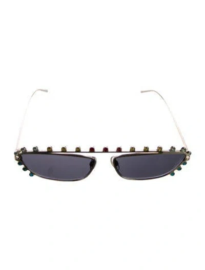 Pre-owned Marc Jacobs Square Mirrored Sunglasses