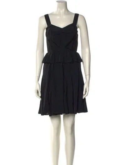 Pre-owned Marc Jacobs Square Neckline Mini Dress W/ Tags