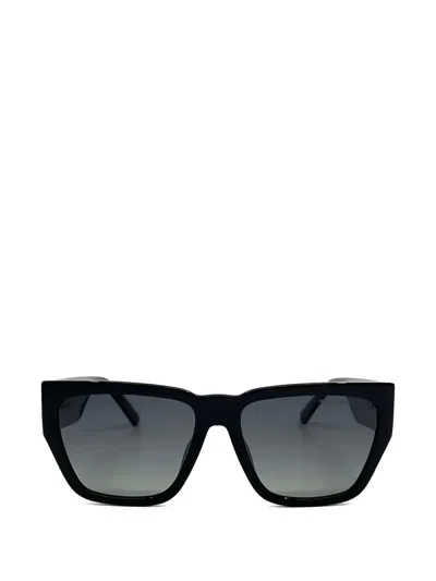 Marc Jacobs Square Sunglasses In Black
