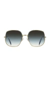 Marc Jacobs 59mm Gradient Square Sunglasses In Green
