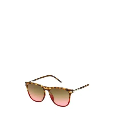 Marc Jacobs Square Sunglasses In Green