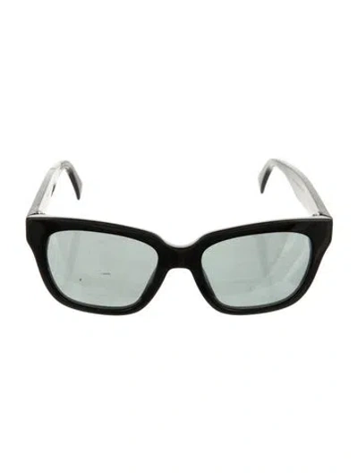Pre-owned Marc Jacobs Square Tinted Sunglasses In Black