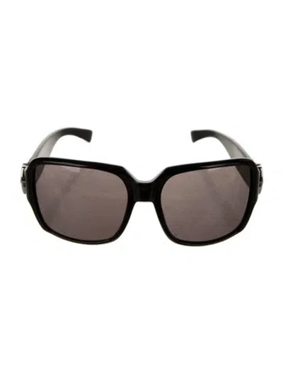 Pre-owned Marc Jacobs Square Tinted Sunglasses In Black