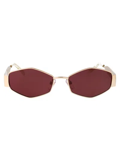 Marc Jacobs Squared Sunglasses Marc 496/shiny Noa In Transparent