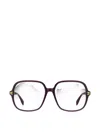 Marc Jacobs Square-frame Glasses In Yellow