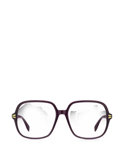 Marc Jacobs Square-frame Glasses In Yellow